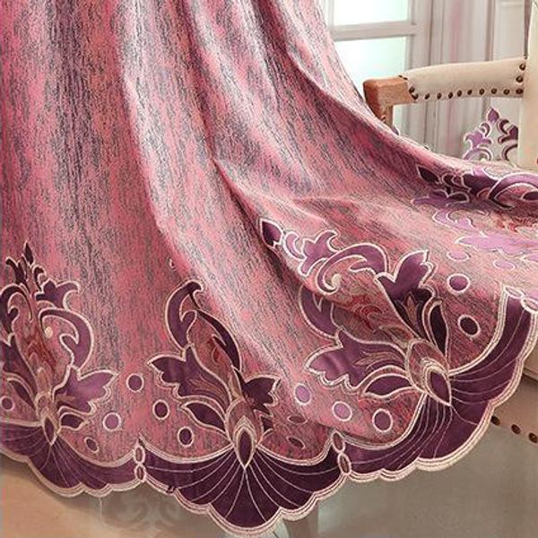 

занавес окно ткани экрана спальня высокого затемнение ткань занавеса лазер вышитого бархат