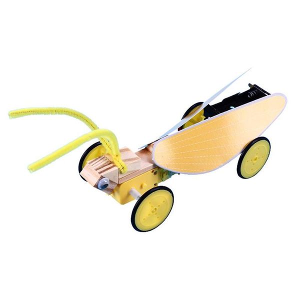 

electric locust reptile toy excellent durable wood metal plastic diy bionic robot kids manual model educational toys