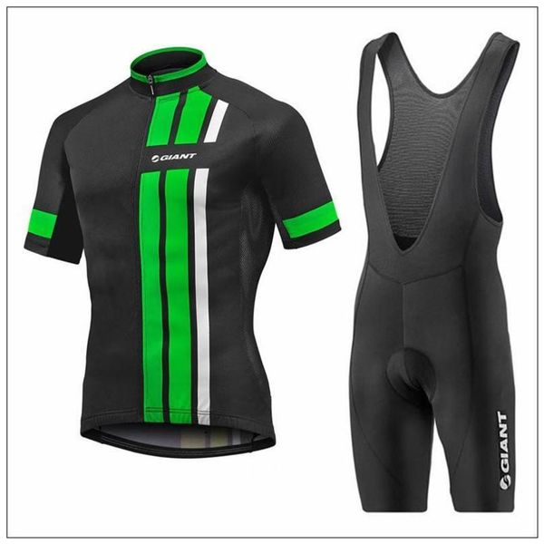 

giant team cycling short sleeves jersey (bib )shorts sets new arrivals bicycle clothing lycra summer clothes k122420, Black;blue