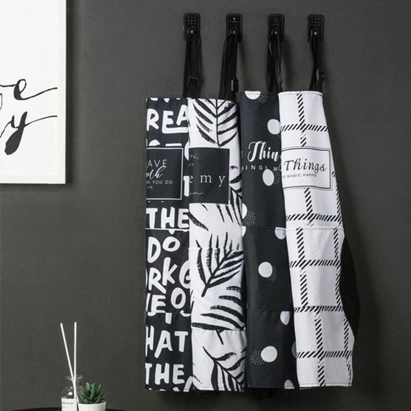 

adjustable kitchen apron various specifications optional oil-proof waterproof erasable practical hand home cooking supply