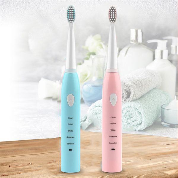 

twhite usb rechargeable electric toothbrush 5 modes 4 colors sonic tooth brush for oral hygiene ultrasonic toothbrush