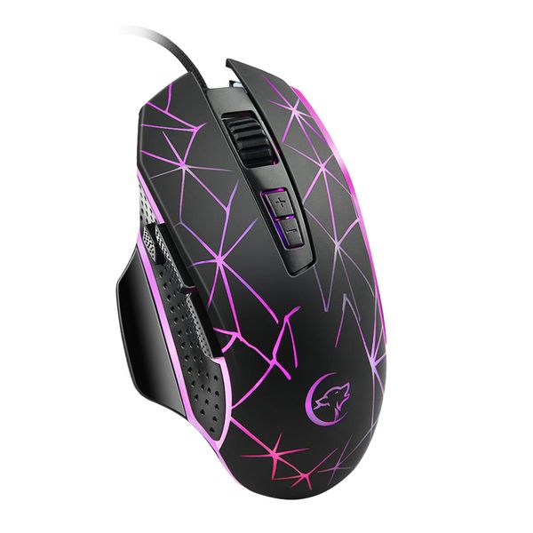 

g816 wired game mouse optoelectronic mouse 8-key deskmouse