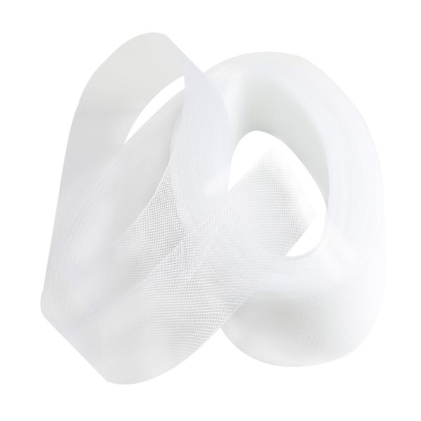 

50 yards elastic mesh roll diy craft hat hair decor diy craft 5cm white