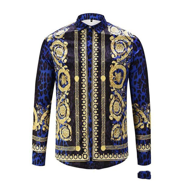 

18-19 brand new мужские рубашки мужские рубашки бизнес повседневный мужчины одевают рубашки с длинными рукавами medusa ретро роскошь рубашка, White;black