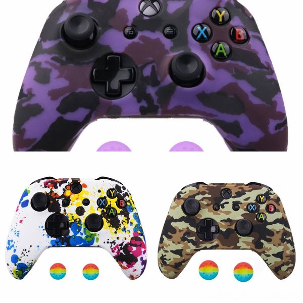 

twadl replacement shell front touch faceplate upper case handle grip side rails cover soft for xbox one slim one s controller repair
