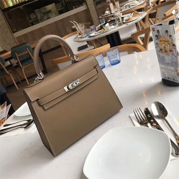 

elegant2019 kylie kim popular palm prints genuine leather woman package cowhide hand bill of lading shoulder satchel