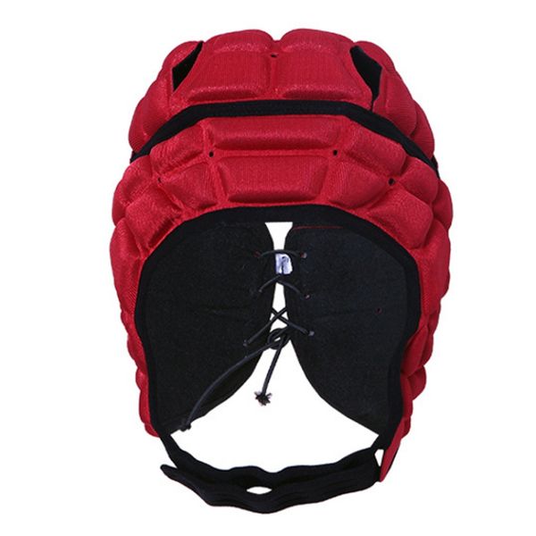 

elos-soft padded headgear children football goalkeeper helmet anti-collision helmet for soccer football player