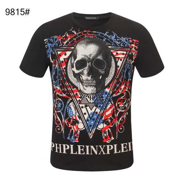 

2020 summer new men's t-shirt fashion short-sleeved t-shirt men's casual high-quality shirt europe and america t-shirt x28, White;black