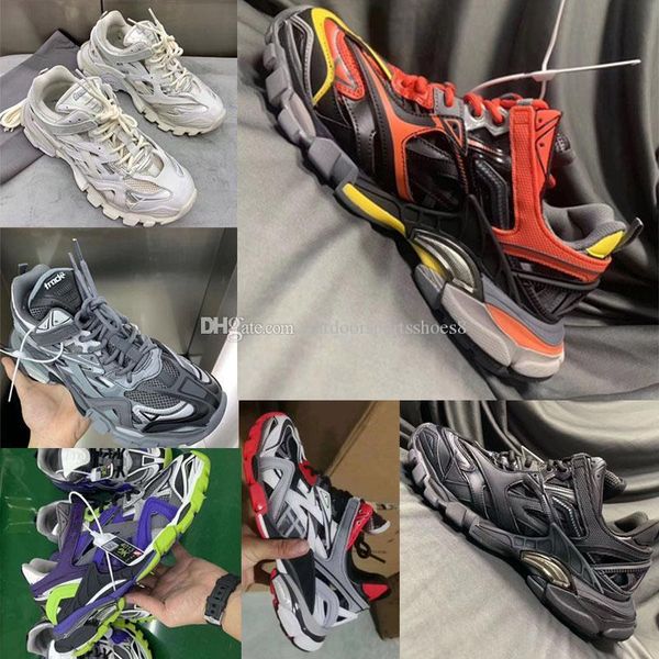 

luxury sneakers triple s 2.0 sneakers track.2 trainers designer women outdoor shoes trainers track.2 triple chaussures men shoes