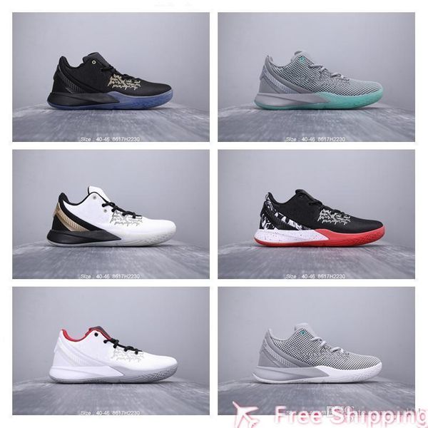 

2019 flytrap kyrie 2019 2 playoffs low wear-resisting basketball shoes mens sports shoes barefoot terminator 5 sneakers size