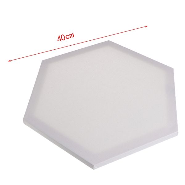 

hexagon wood framed artist blank art canvas boards for acrylic oil painting