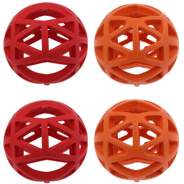 

4 pack cute dog ball toy dog interactive toy for prevent boredom