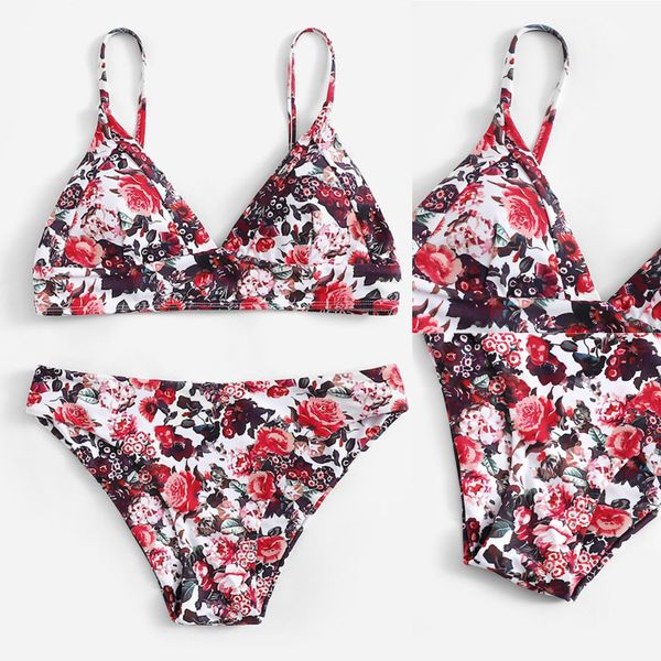 

bikini brazillian 2019 женщины print tube up two pieces купальник бикини push-up купальники женский плавательный biquini майо де бейн