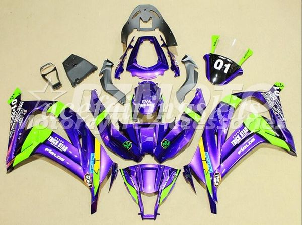 

new abs motorcycle full fairings kit fit for kawasaki ninja zx-10r zx10r 2011 2012 2013 2014 2015 10r 11 12 13 14 15 number 01