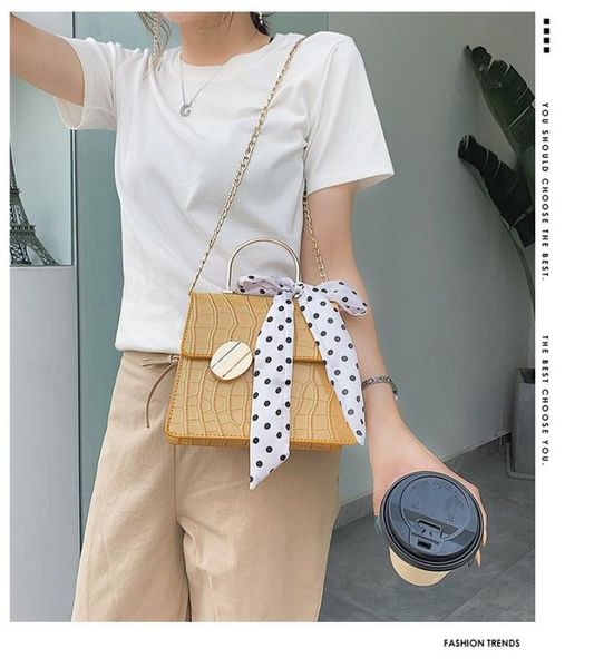 

polka dots шарфы лук сумка lady stone посыльного плечо сумка лето блокировка ручной сумки женщина elegant молодежь tote bolsa