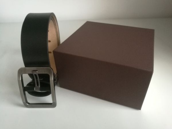 

designer belts mens luxury belts womens designer belt leather business belts big gold buckle shipping with box 542120, Black;brown