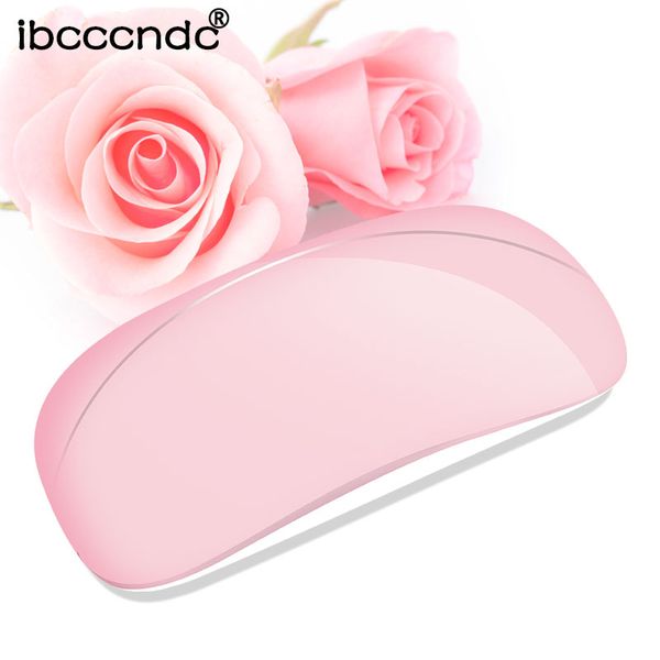 

ibcccndc mini 6w uv led lamp nail dryer portable usb cable for prime gift home use gel nail polish varnish dryer mini usb lamp, Silver
