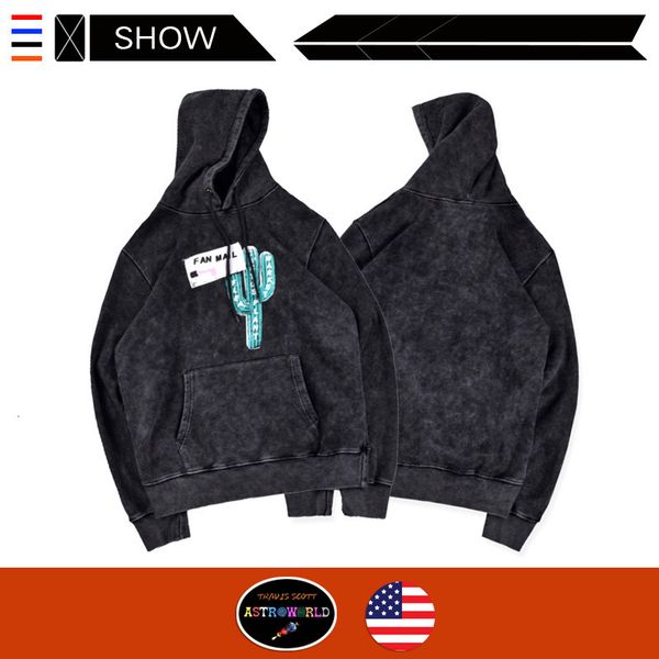 

travis scott x c.p.f.m. jointly sweater travis scott cactus jack hoodie, Black