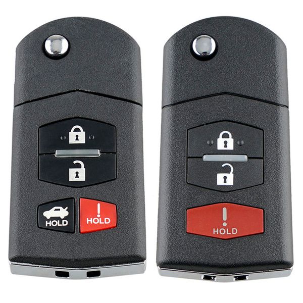 

315mhz 3/4 buttons remote folding car key replacement for bgbx1t478ske125-01 4d63