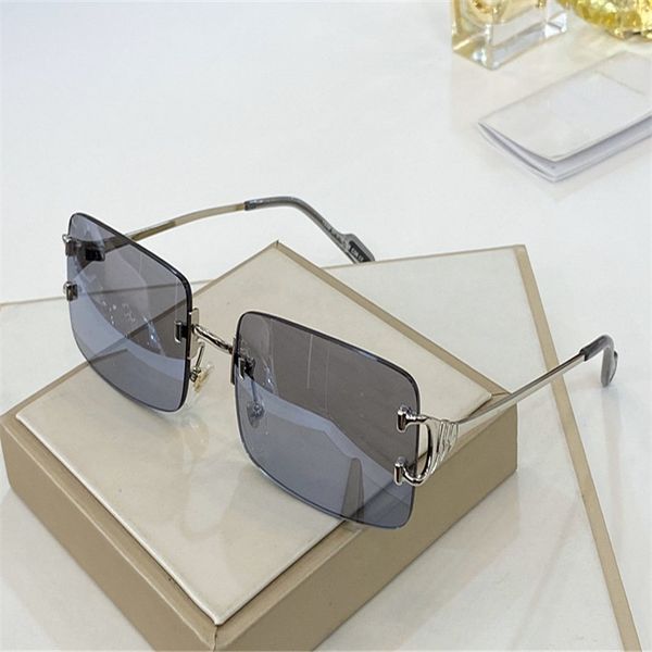 

2020 newarrival мода ca1539 прямоугольные rimless тонированные солнцезащитные очки для женщин 57-18-138 luxury рассчитан fullset упаковка ca