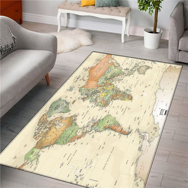 

map pattern rug christmas gift carpet home fashion bathroom/bedroom/kitchen/dining room drop ship