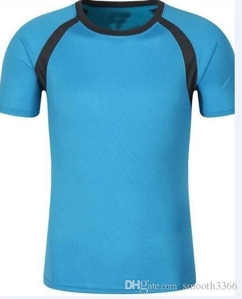 

1049 men's tight clothes running short-sleeved quick-drying t-shirt, Black;blue