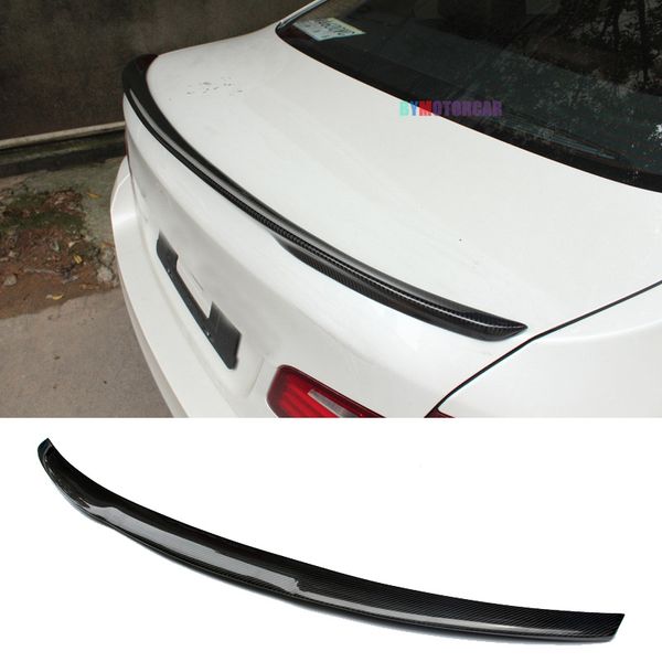 

p-образный реальный спойлер из углеродного волокна 5-й серии f10 f18, подходящий для bmw