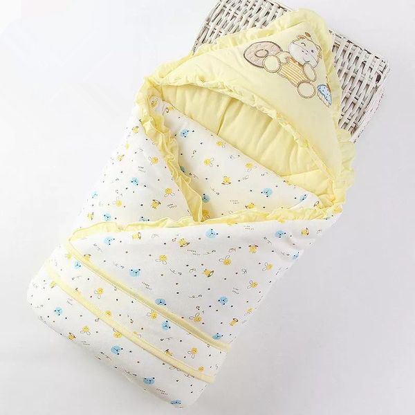 

blankets & swaddling spring autumn baby sleeping bag cotton blanket magic tape