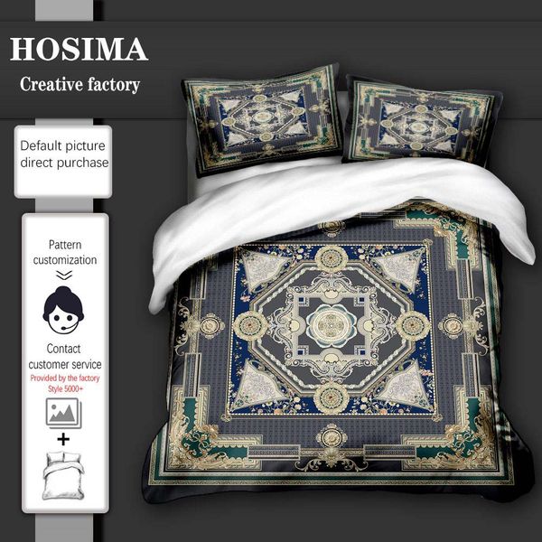 

3d designer bedding sets king size  size luxury quilt cover pillow case duvet cover designer bed comforters sets k25