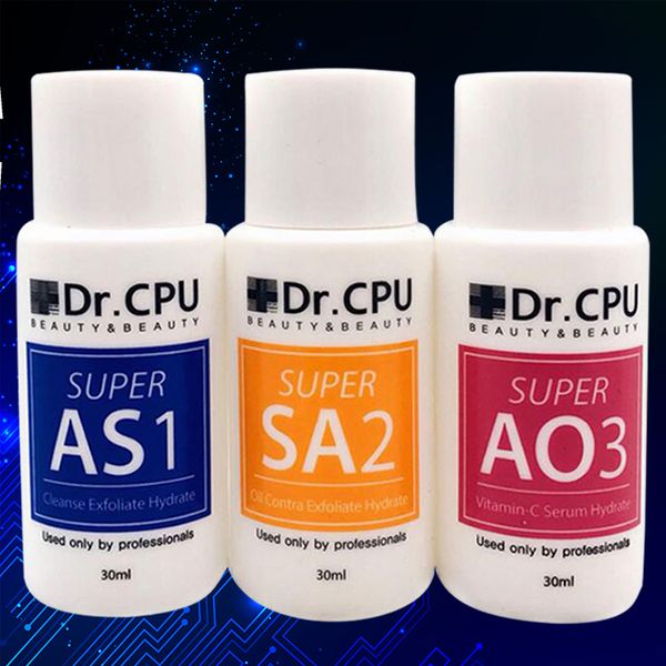 

aqua peeling solution as1 sa2 ao3 bottles/30ml per bottle aqua facial serum hydra facial dermabrasion for normal skin microdermabrasion
