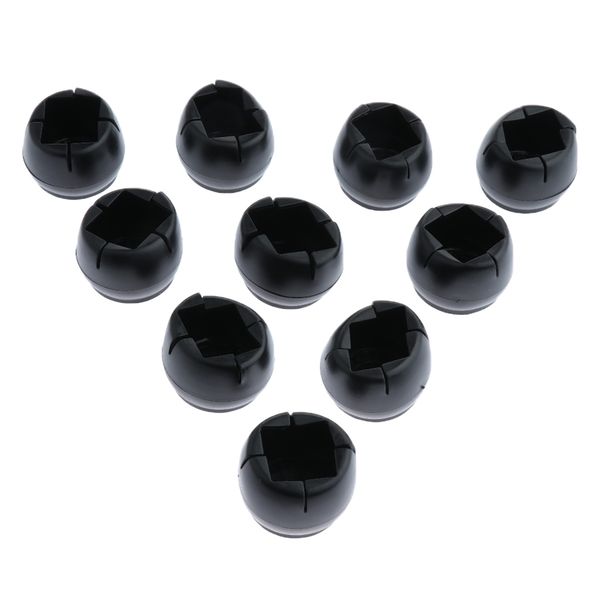 

10pcs silicone caps felt pads furniture cups for sqare & round chair leg table feet,silder glide wood floor protector