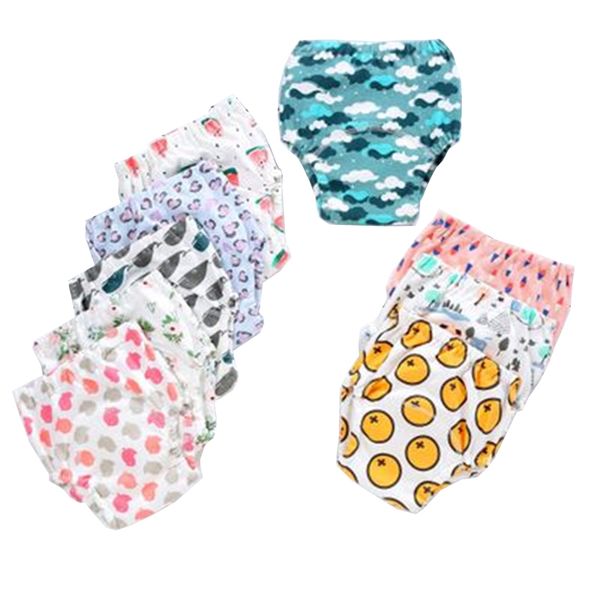 

cloth diapers diaphragm waterproof reusable baby cotton training pants infant shorts underwear diaper nappies child panties nappy for changi