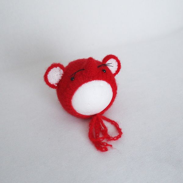 

baby hat hand-knitted animal cartoon hat newborn little girl boy crocheted crochet selling costume pgraphy props, Yellow