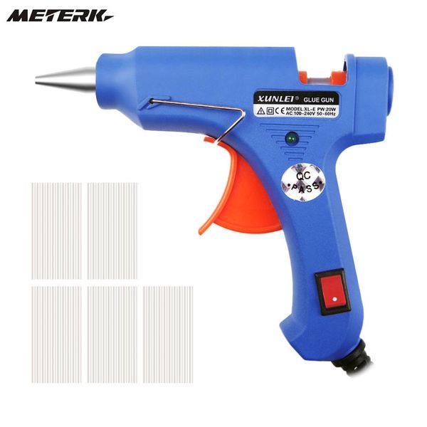 

xl-e20 20w professional melt glue gun high temp handy heater glue with a gun stick graft repair tool power tool