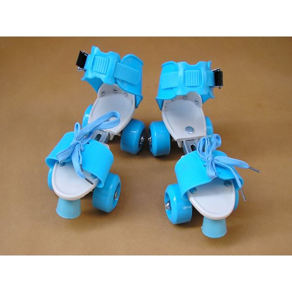 

new children two line roller skates double row 4 wheel skating shoes size sliding slalom inline skates gifts for kids ib34