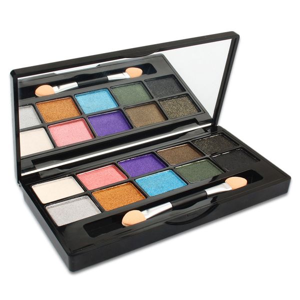 

eyeshadow palette 10 colors long lasting portable makeup cosmetic for women sj66
