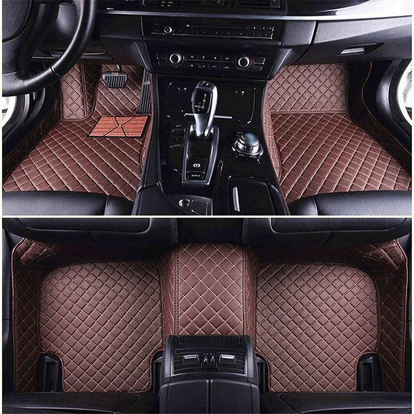 

ZHIHUI Custom Leather Waterproof Car Floor Mats for BMW 6 Series F12 F13 F06 Convertible GT 7 Series E38 E65 E66 F01 F04 730Li F02 G11 G12