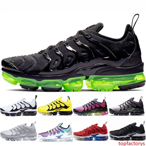 

black volt plus running shoes for men women plus triple black white bumblebee hyper blue zebra usa womens breathable sport sneaker 36-45