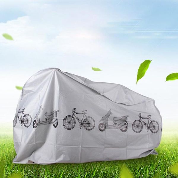 

gray moto bike motorcycle covers dust waterproof outdoor indoor rain protector cover coat for bicycle scooter