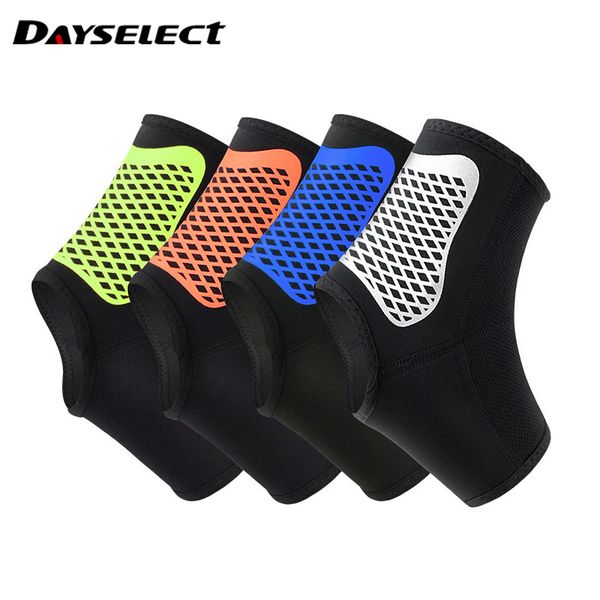

1 pc weightlifting sports ankle brace fitness gym ankle brace support gear elastic foot support wraps protector, Blue;black