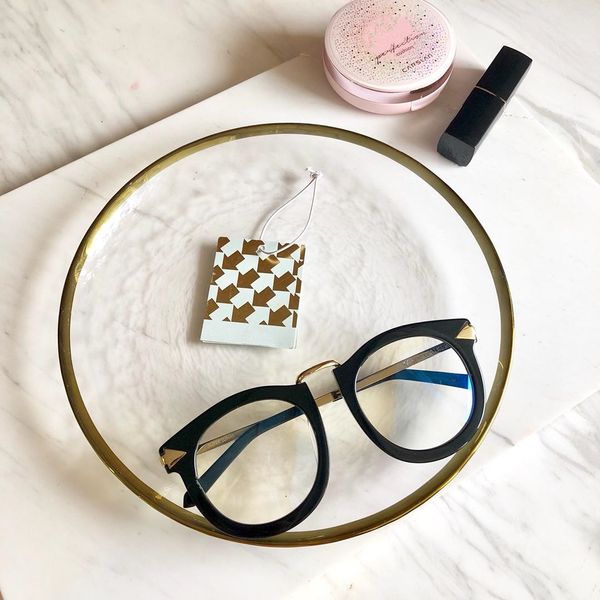 

new eyeglasses frames fashion glasses metal frame clear lens glasses men women gafas computer optical frame prescription glasses