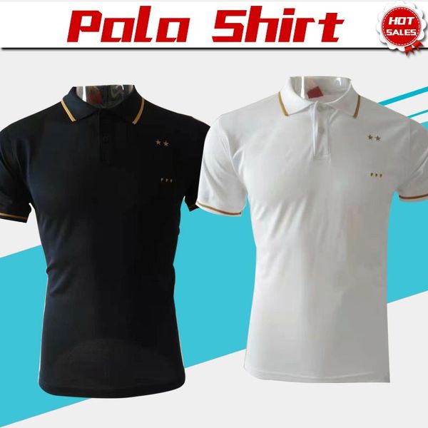 

поло две звезды griezmann белый футбол джерси 19/20 royal blue mbappe футбол поло футбольная форма спортивная рубашка на продажу, Black;yellow