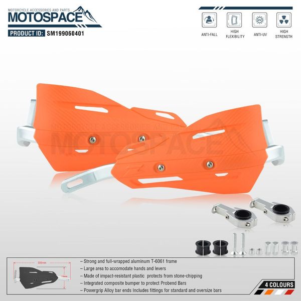 

spacemotors p-zeta pro handguards for motorcycle fit for 7/8"22mm handlebar1-1/8 28mm fat bar cr xr yz wr exr crf wrf exc drz