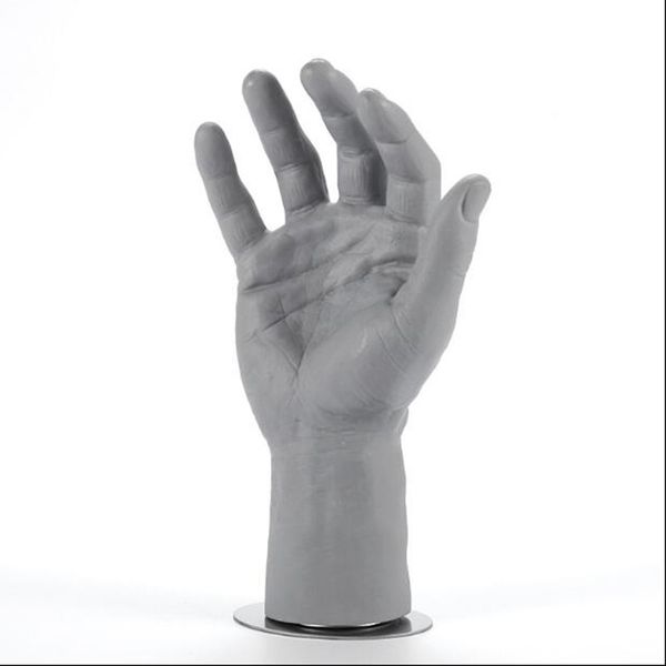 Мода Высокого качества ПВХ магна рука манекен Маникюр реквизит ювелирной перчатка Модель для спорта Гонка руки манекен Хэллоуина 1ГК C771