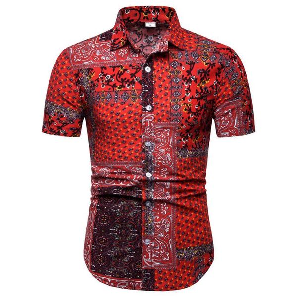 

mens бич гавайке tropical summer коротким рукавом рубашки мужчины марка одежды casual свободный хлопок кнопка вниз рубашки плюс 4fn, White;black