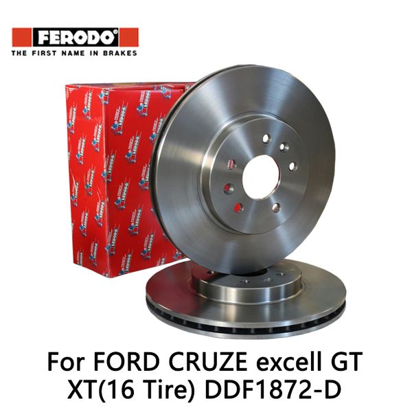 

2pieces/set ferodo car rear brake disc for cruze 1.6 1.8 excell gt xt(16 tire)1.6 1.6t 1.8 ddf1872-d