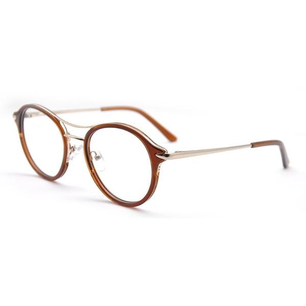 

kandrea 2020 new metal round frames eyeglasses men computer glasses gaming goggles transparent eyewear frame women spectacles, Black