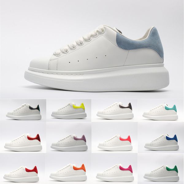 

2019 mens womens fashion black white leather casual shoes utility luxury designer mulity colour ladies trainers flats platform sneakers