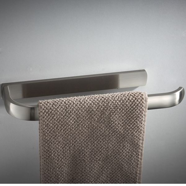 

отель 29см single brushed nickel ванна полотенца барной стойки rail латунный держатель