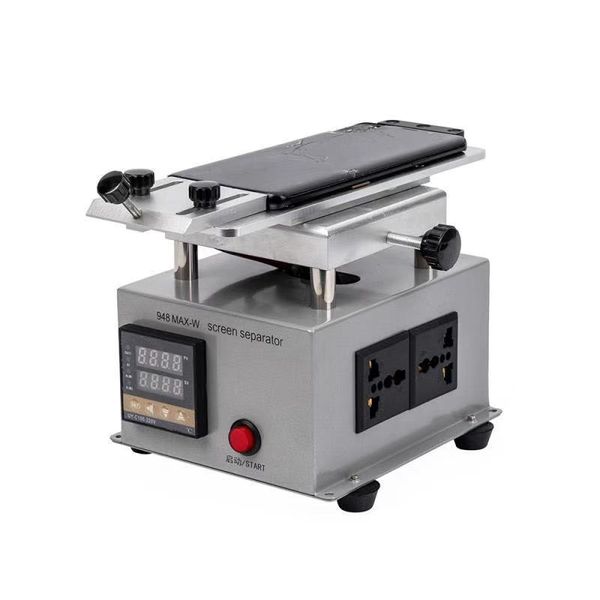 

mini rotable lcd separator heating plate station for mobile phone flat edge screen glass split machine separating repair tools